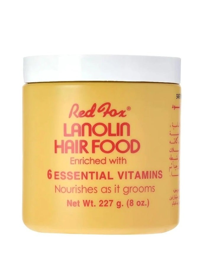 Red Fox Hair Cream Lanolin Hair Food 227 g